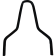 (image for) Gloss Black Tapered Sissy Bar