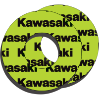 (image for) Factory Effex Moto Grip Donuts - Kawasaki (green/black)