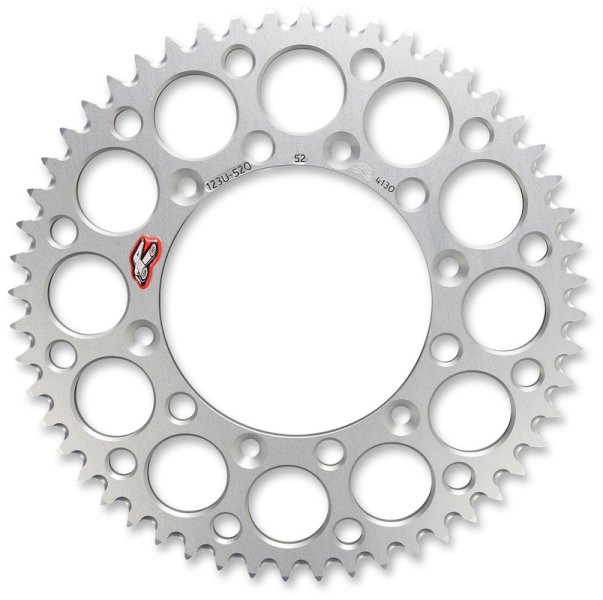 (image for) Renthal 52T Rear Sprocket - Silver