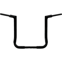 (image for) EZ Install Flat Top Handlebar - Gloss Black, 16” Rise