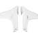 (image for) Acerbis Lower Radiator Shrouds - White