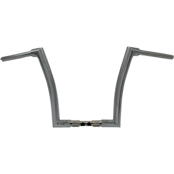 (image for) EZ Install Flat Top Handlebar - Chrome, 14” Rise