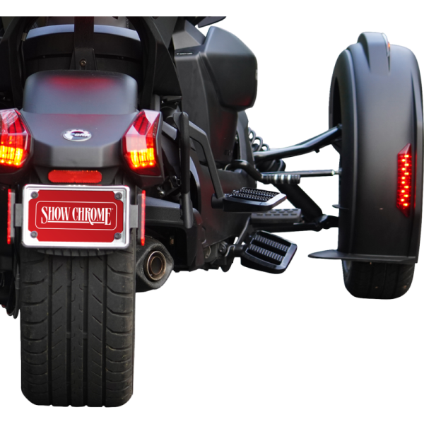 (image for) SHOW CHROME Combat Passenger Boards - Black