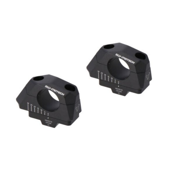 (image for) SW-MOTECH 32 mm Black Adjustable Bar Riser