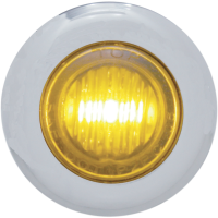 (image for) Amber LED w/ clear lens