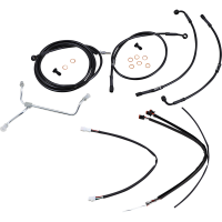 (image for) Ape Hanger Install Kit - Black Vinyl