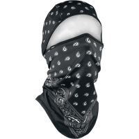 (image for) Zan Headgear SportFlex™ Convertible Balaclava - Black Paisley