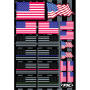 (image for) U.S.A. Sponsor Sticker Kit