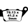 (image for) EBC Sport Carbon X Brake Pad - 1722-0265