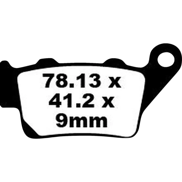 (image for) EBC Organic Brake Pad 1722-0265