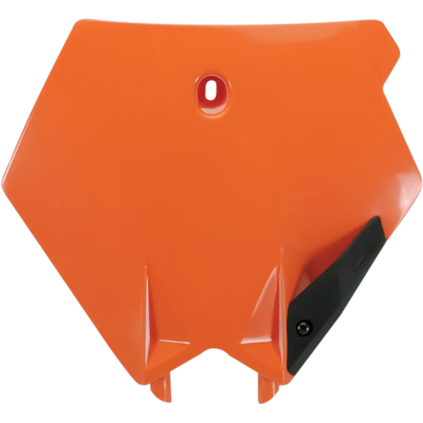 (image for) UFO Front Number Plate - 98-22 KTM orange