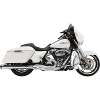 (image for) Bassani B4 2-Into-1 System - Chrome, Megaphone-style