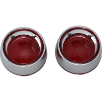 (image for) Deep-Dish Bezel Chrome/Red