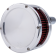 (image for) Feuling BA Air Cleaner Kit - Solid Outer Covers - Raw finish w/ red filter