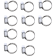 (image for) Drag Specialties Stainless Steel Mini-Clamps