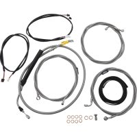 (image for) Stainless Plug-and-Play Cable Kit (12-14in Bars)