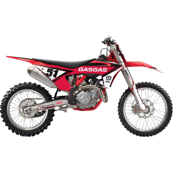 (image for) Factory Effex EVO 21 Graphics Kit - GASGAS MC 125-450F, EX 300-450F 24-25