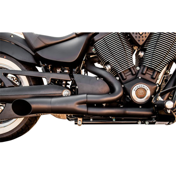 (image for) 2-into-1 Hot Rod Exhaust System - Black