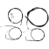 (image for) Black Vinyl/Stainless Braided Standard Kit