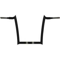 (image for) 1 1/4" Bagger Monkey Bars - Gloss Black, 12" Rise