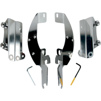 (image for) Trigger-Lock Mount Kit Polished for Kawasaki VN1500 Vulcan Nomad Fi 01-04