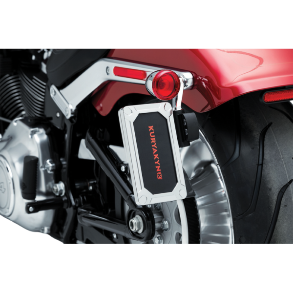 Kuryakyn Nova Side-Mount License Plate Frame