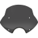 (image for) Speed Demon Sportshield - 13" Tall, Dark Black Smoke, 7" Cutout