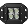 (image for) Speed Demon Flush Mount Black OPS Work Light; 90° (4-pack)