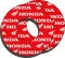 (image for) Factory Effex Moto Grip Donuts - Honda (red/white)