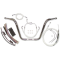 (image for) Caliber Ape Hanger Bar Kit 12" - Chrome