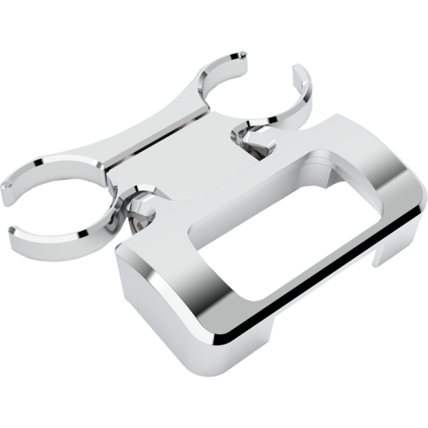 (image for) LA Choppers Relocation Kit Chrome 1"