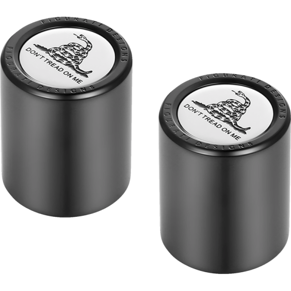 (image for) FIGURATI DESIGNS Docking Cover Black w/ Don't Tread On Me