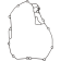 (image for) Moose Offroad Inner Clutch Cover Gasket for Yamaha WR450F 24, YZ450F 23-24, YZ450FX 24