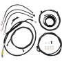 (image for) LA Choppers Midnight Braided Complete Kit for 21-23 FLTRX/S/ST (15-17in.)
