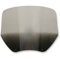 (image for) 11" Black smoke Solid Windshield
