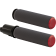 (image for) Arlen Ness Knurled Grips - Red Anodized