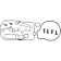 (image for) Moose Offroad Carburetor Mid Body Gasket Kit - 0935-1012
