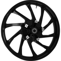 (image for) Hurricane Precision-Cast Custom 3D Front Wheel - Black Cut