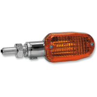 (image for) Chrome Oblong Marker Light (Single Filament)