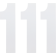 (image for) Standard Numbers - 6" White - No. 1