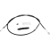 (image for) Classic Black Vinyl Clutch Cable