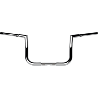 (image for) Chrome 1 1/4" Twin Peaks Touring Handlebars, 10" End Rise