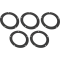 (image for) Cometic Derby Cover Gasket for 16-17 FL (5 pk)