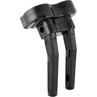 (image for) Arlen Ness Method Kickback Riser Kit with Integrated Gauge Housing