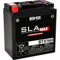 (image for) BS Battery YTX16H SLA MAX AGM Battery