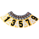 (image for) Mini Pro Numbers - 5" White - No. 0