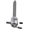 (image for) Fuel Valve 180° Inward - Smooth Chrome