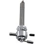 (image for) Fuel Valve 180° Inward - Smooth Chrome