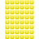 (image for) Square Grand Digger Support Plates - Hi-viz Yellow, 48 Pack