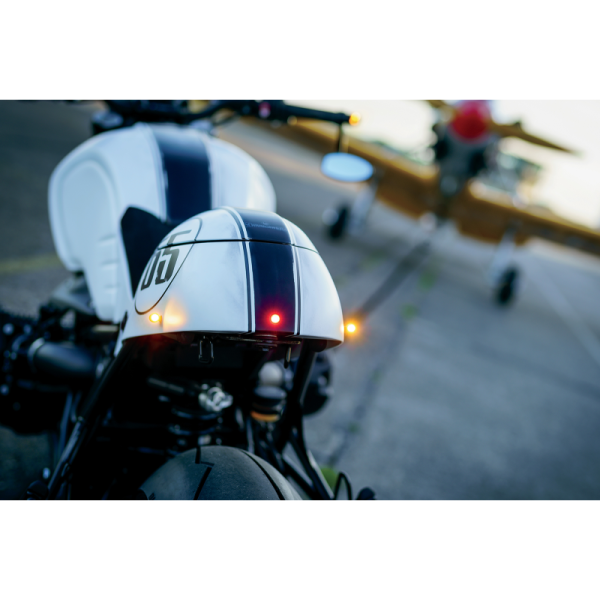 (image for) Atto Light, Red/red (run-brake), satin black